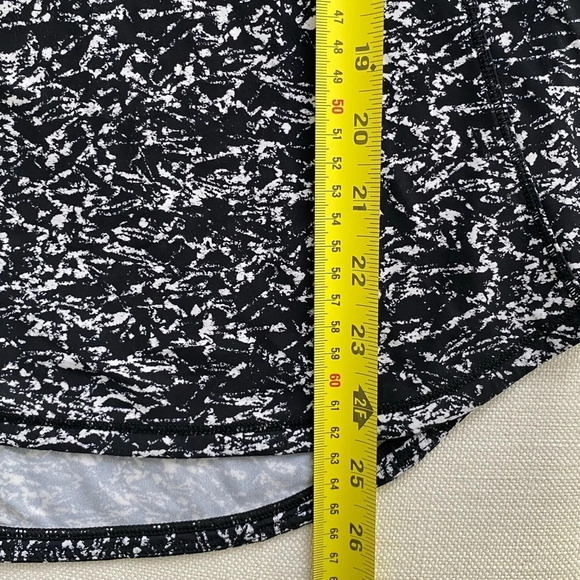 LULULEMON Sculpt Tank II Iced Wave White Black/Black Size 2 - Picture 9 of 11